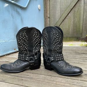 Ariat Epic Studded Western Mid Calf Cowboy Boots